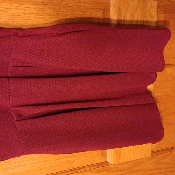 Juniors Speechless Burgundy Dress w/Crocheted Capped Sleeves Size XXL - Picture 12 of 16